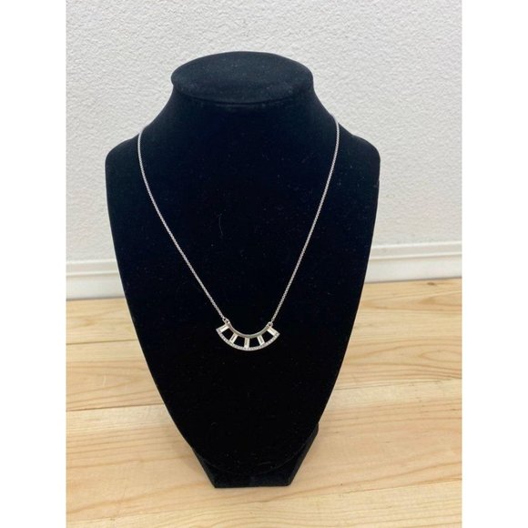 Vince Camuto Silver Pendant Necklace - Picture 1 of 4